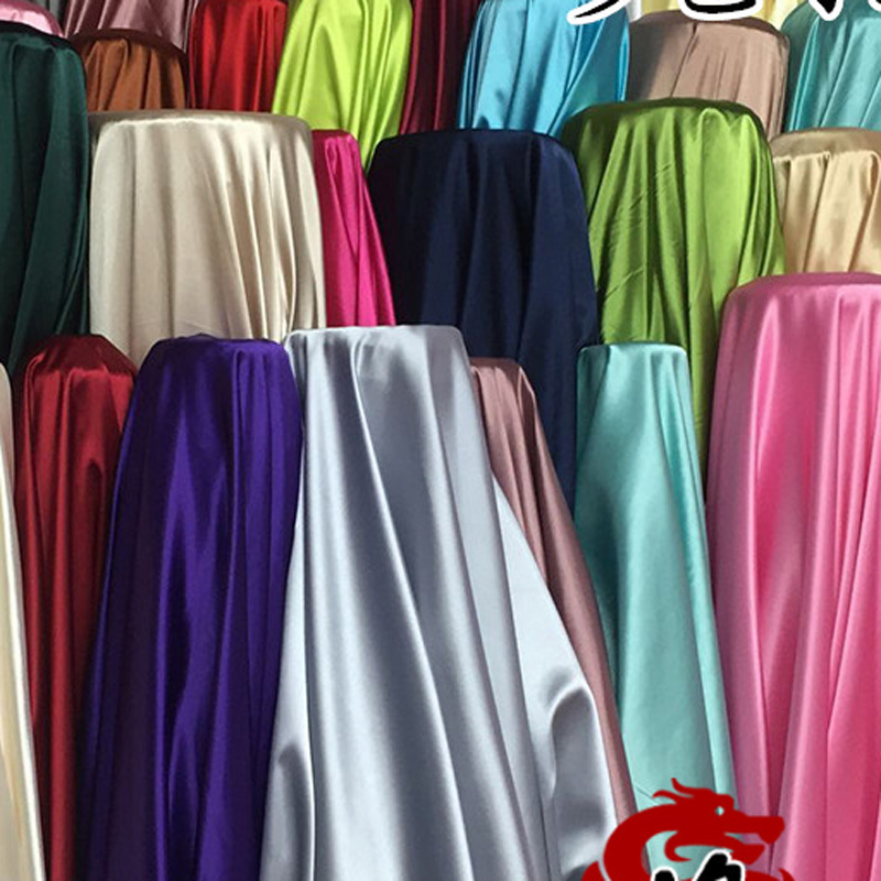 high density Elasticity Satin Cloth Chinese cheongsam Dresses clothing silkworm Silk Satin Fabric