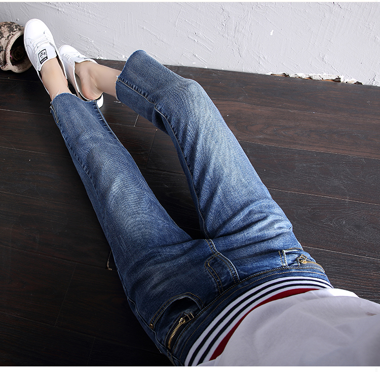 Blue, Gray 7 Minutes Of Pants In Spring And Summer Cool Loose Straight Eight Pants Edge Jeans Show Thin Students
Blue, Gray 7 Minutes Of Pants In Spring And Summer Cool Loose Straight Eight Pants Edge Jeans Show Thin Students