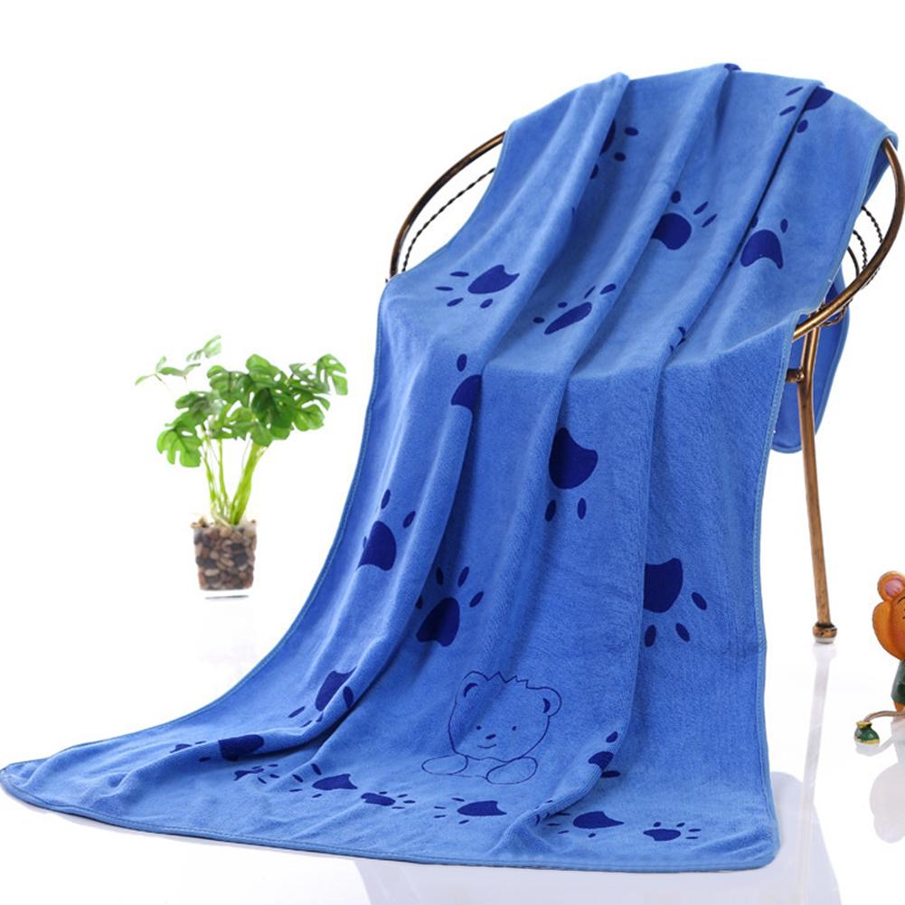 140*70cm Super-sized Microfiber Strong Absorbing Water Bath Pet Towel Dog Towels Golden Retriever Teddy General Hot Sale