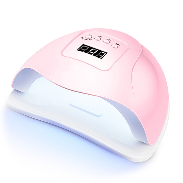 80W LED UV Lamp Nail Dryer 45 LED Professional For Drying Gel PolishTimer Auto Sensor Nail Art Machine machine dryer, White 
80W LED UV Lamp Nail Dryer 45 LED Professional For Drying Gel PolishTimer Auto Sensor Nail Art Machine machine dryer, White