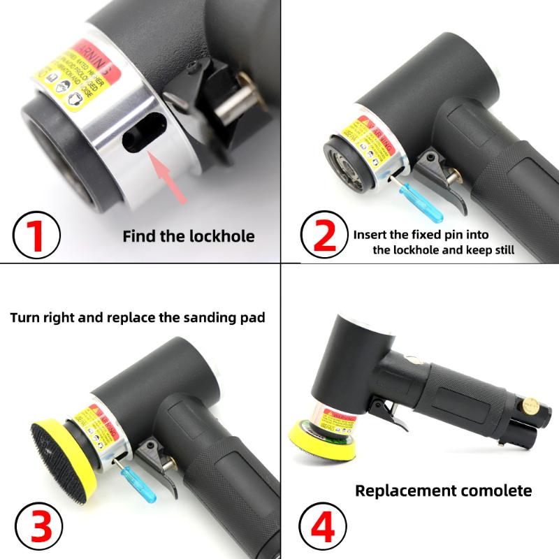 2inch/3inch Mini Orbital Air SanderPneumatic Polishing Grinding Machine Air Tools Buffer Dual Action Orbital Polisher for Car
2inch/3inch Mini Orbital Air SanderPneumatic Polishing Grinding Machine Air Tools Buffer Dual Action Orbital Polisher for Car