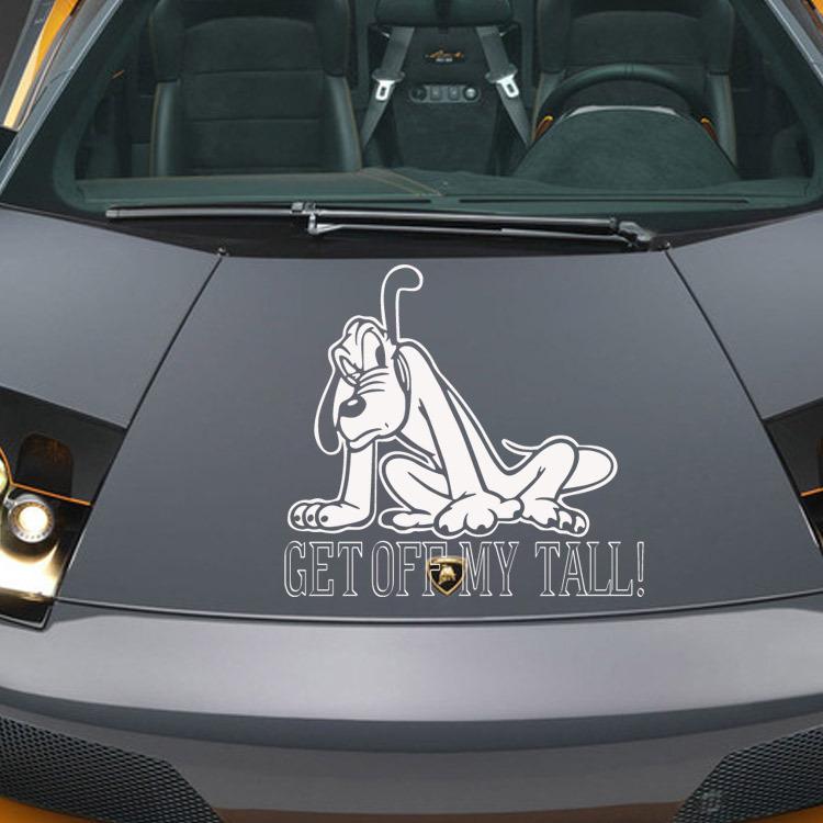 Home Stickers Cartoon Body Sticker PVC Removable Waterproof Creative DIY Car Beautification Decoration