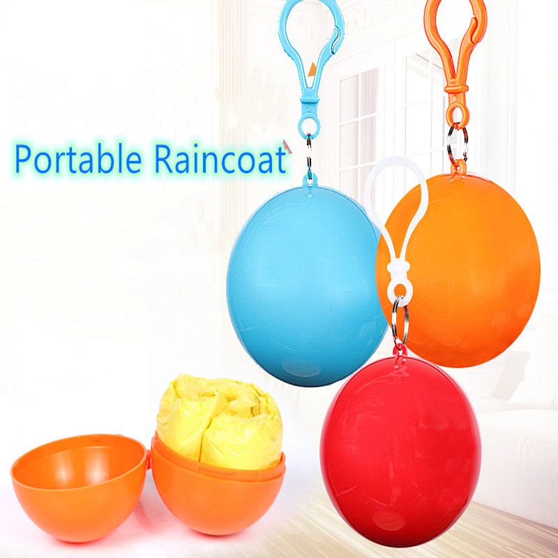 1Pcs Portable Raincoat Disposable Ball Raincoat Travel Children Adult Keyring Ball Practical
1Pcs Portable Raincoat Disposable Ball Raincoat Travel Children Adult Keyring Ball Practical