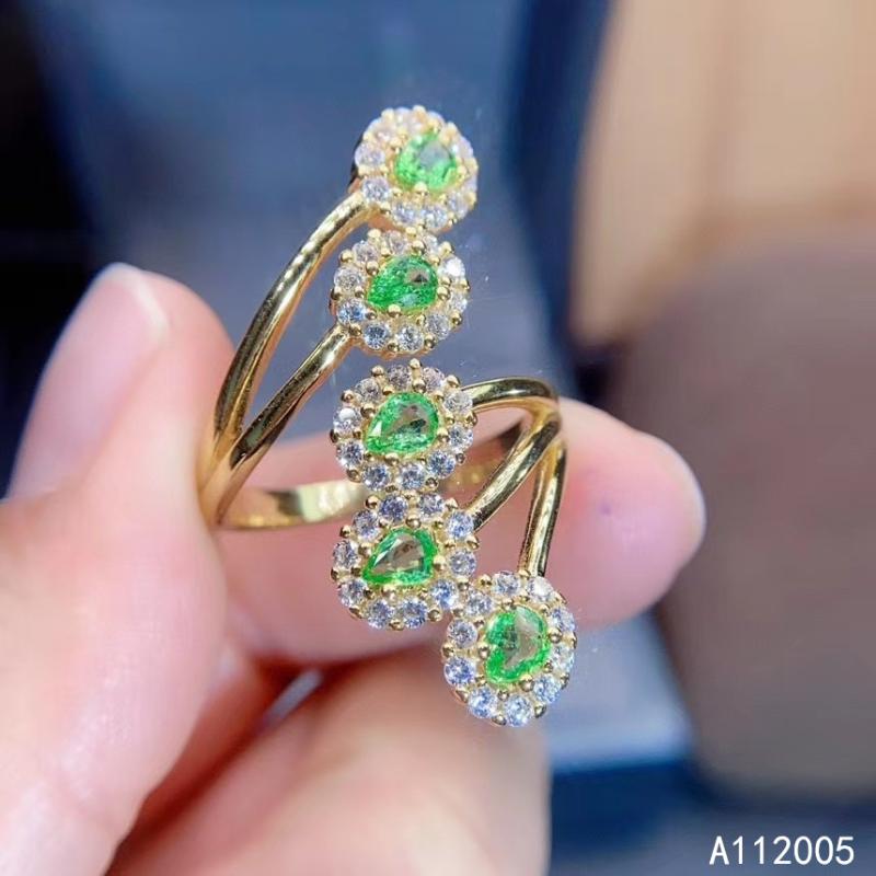 Cluster Rings KJJEAXCMY Fine Jewelry 925 Sterling Silver Inlaid Natural Tsavorite Female Ring Beautiful Support Detection
Cluster Rings KJJEAXCMY Fine Jewelry 925 Sterling Silver Inlaid Natural Tsavorite Female Ring Beautiful Support Detection