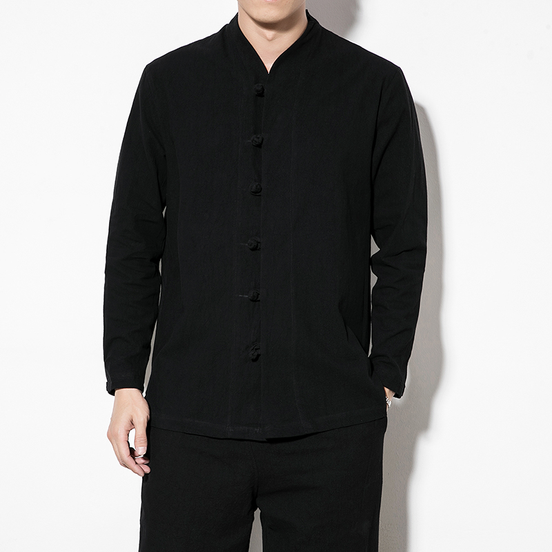 Men Shirts Cotton Linen Long Sleeve Casual Shirts Chinese Style Solid Streetwear Loose Comfortable Men Shirt White Blouse Black
Men Shirts Cotton Linen Long Sleeve Casual Shirts Chinese Style Solid Streetwear Loose Comfortable Men Shirt White Blouse Black