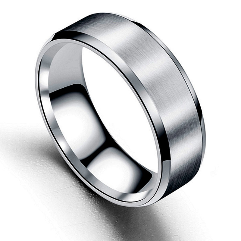 Gold Matt Art Simple Stainless Steel Blank Ring Band Women Men rings Fashion Jewelry Will and Sandy gift, Silver
Gold Matt Art Simple Stainless Steel Blank Ring Band Women Men rings Fashion Jewelry Will and Sandy gift, Silver