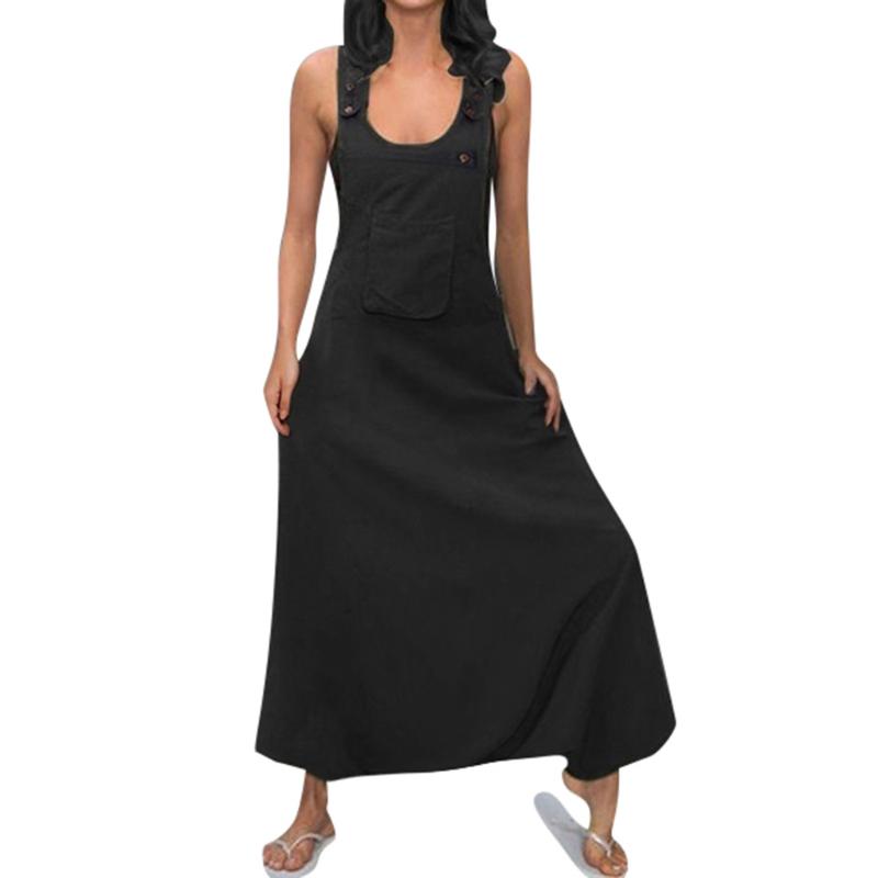 Women Jumpsuit Plus Size Women U Neck Sleeveless Backless Side Pockets Baggy Long Jumpsuits Solid Loose Jumpsuit Summer OverallS, Black
Women Jumpsuit Plus Size Women U Neck Sleeveless Backless Side Pockets Baggy Long Jumpsuits Solid Loose Jumpsuit Summer OverallS, Black