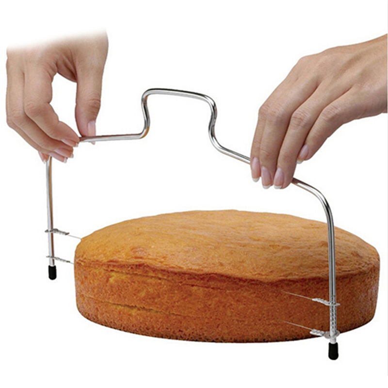 10 Inch Cake Slicing Knife DIY Stainless Steel Double Line Adjustable Butter Butter Bread Cake Cutter Home Kitchen Baking Tools
10 Inch Cake Slicing Knife DIY Stainless Steel Double Line Adjustable Butter Butter Bread Cake Cutter Home Kitchen Baking Tools