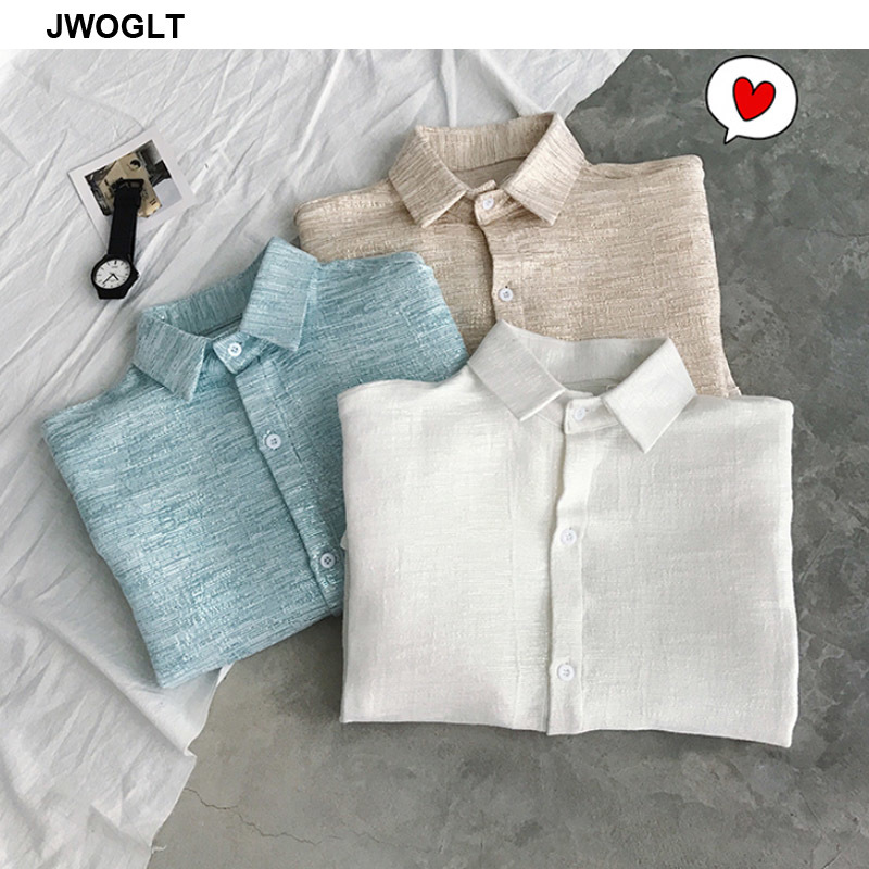 2020 Korean Fashion Summer New Blouse Design Loose Shirt Casual Button Down Short Sleeved Oversize Men White Blue Shirts
2020 Korean Fashion Summer New Blouse Design Loose Shirt Casual Button Down Short Sleeved Oversize Men White Blue Shirts