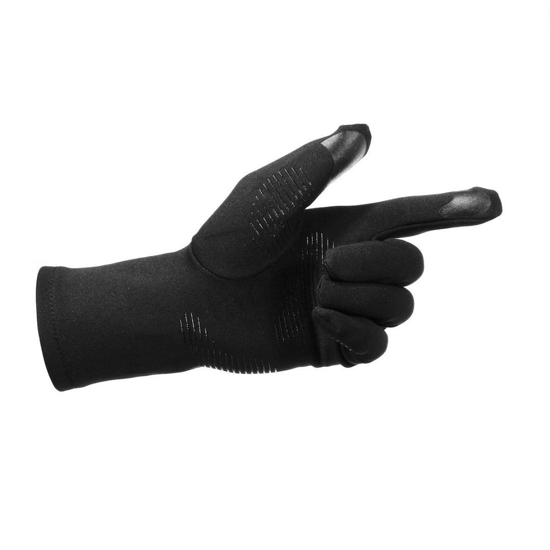 Fashion-Ski Black Gloves Unisex Waterproof Anti-Slip Mittens Winter Driving Gloves Windproof TouchScreen Handschoenen