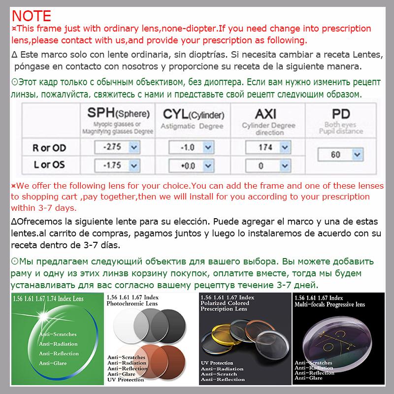 Eyeglasses Frame Men Women Round Titanium Computer Glasses Spectacle Frame For Clear Lens Male