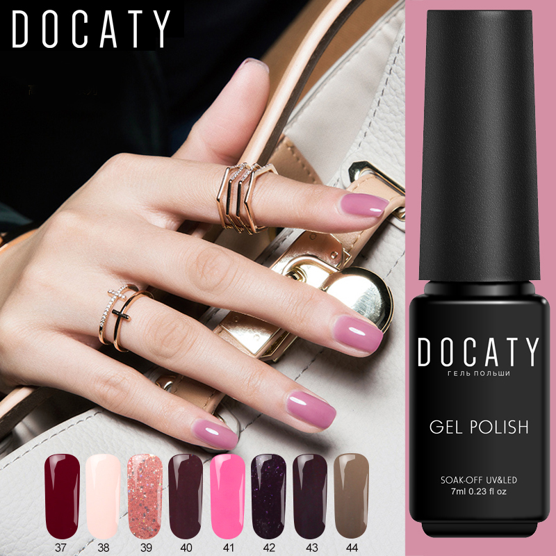 Docaty 2019 Gel Nail Polish 7ML 24 Color Gel Polish Semi-permanent Soak Off Uv Varnish Long-lasting Primer for Nails Art, 62pink
Docaty 2019 Gel Nail Polish 7ML 24 Color Gel Polish Semi-permanent Soak Off Uv Varnish Long-lasting Primer for Nails Art, 62pink