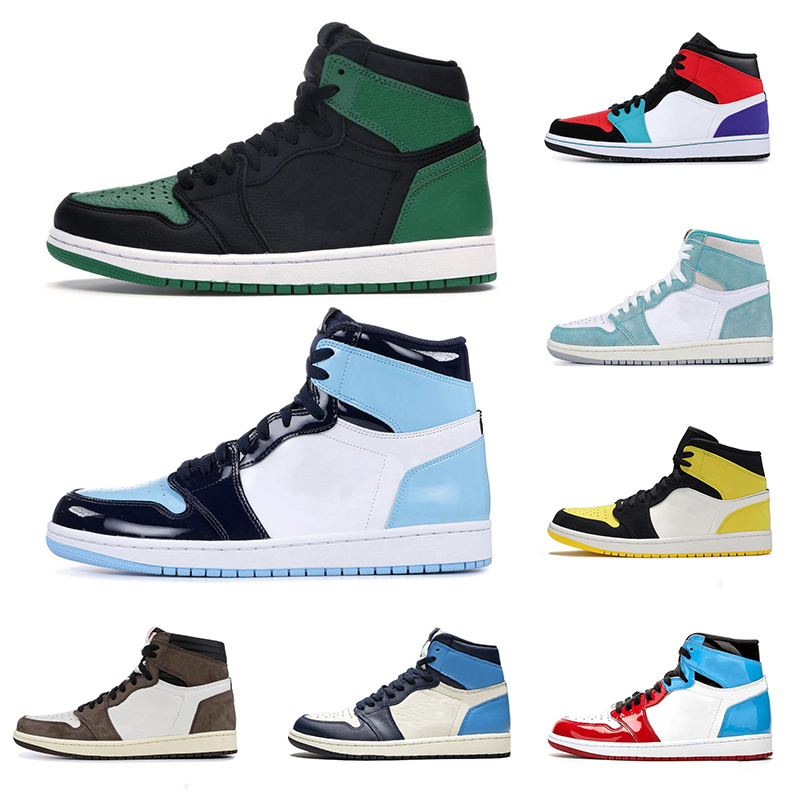 Designer Men Basketball Shoes 1 1s High Og UNC Chicago Pine Green Travis Scotts Mens Womens Trainers Sneakers Sports Size 36-46, #3 36-46
Designer Men Basketball Shoes 1 1s High Og UNC Chicago Pine Green Travis Scotts Mens Womens Trainers Sneakers Sports Size 36-46, #3 36-46
