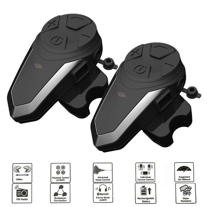 BT-S3 Helmet Intercom Moto Walkie Talkie Bluetooth Interphone Headset with FM Wireless Motorcycle Helmet Interphone Headsets
BT-S3 Helmet Intercom Moto Walkie Talkie Bluetooth Interphone Headset with FM Wireless Motorcycle Helmet Interphone Headsets
