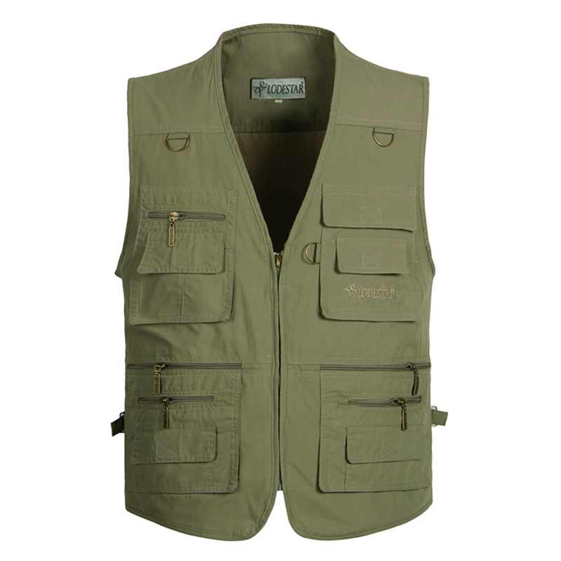 Thin Summer Casual Vest for Men Summer Classic Male Multi Pocket Photographer Tool Outerwear Sleeveless Jacket Baggy Waistcoat, Khaki vest
Thin Summer Casual Vest for Men Summer Classic Male Multi Pocket Photographer Tool Outerwear Sleeveless Jacket Baggy Waistcoat, Khaki vest