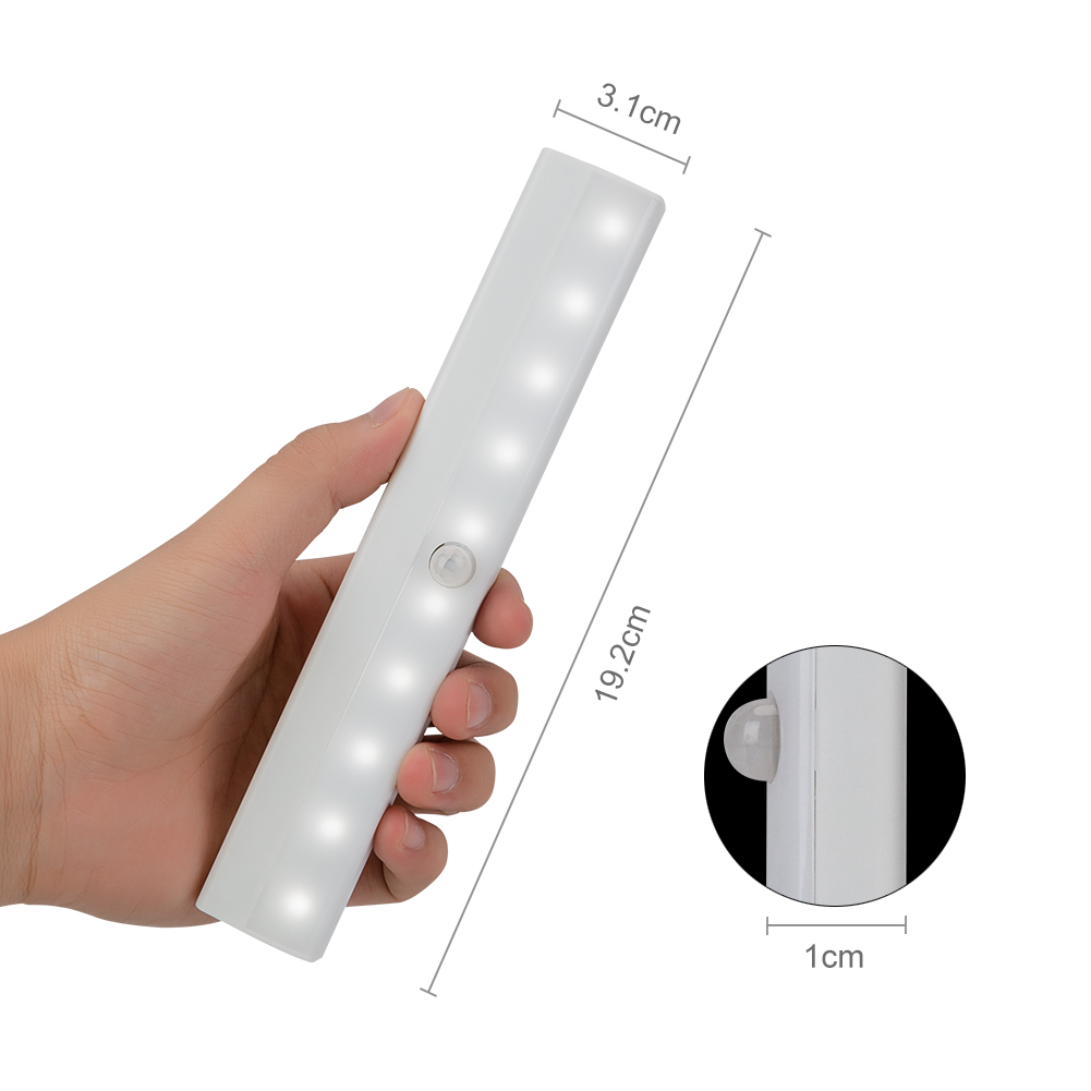 Led Cabinet Light Ir Infrared Motion Detector Sensor Closet Night Light Lamp 10 Leds Induction Wardrobe Step Lights Bar Lighting
Led Cabinet Light Ir Infrared Motion Detector Sensor Closet Night Light Lamp 10 Leds Induction Wardrobe Step Lights Bar Lighting