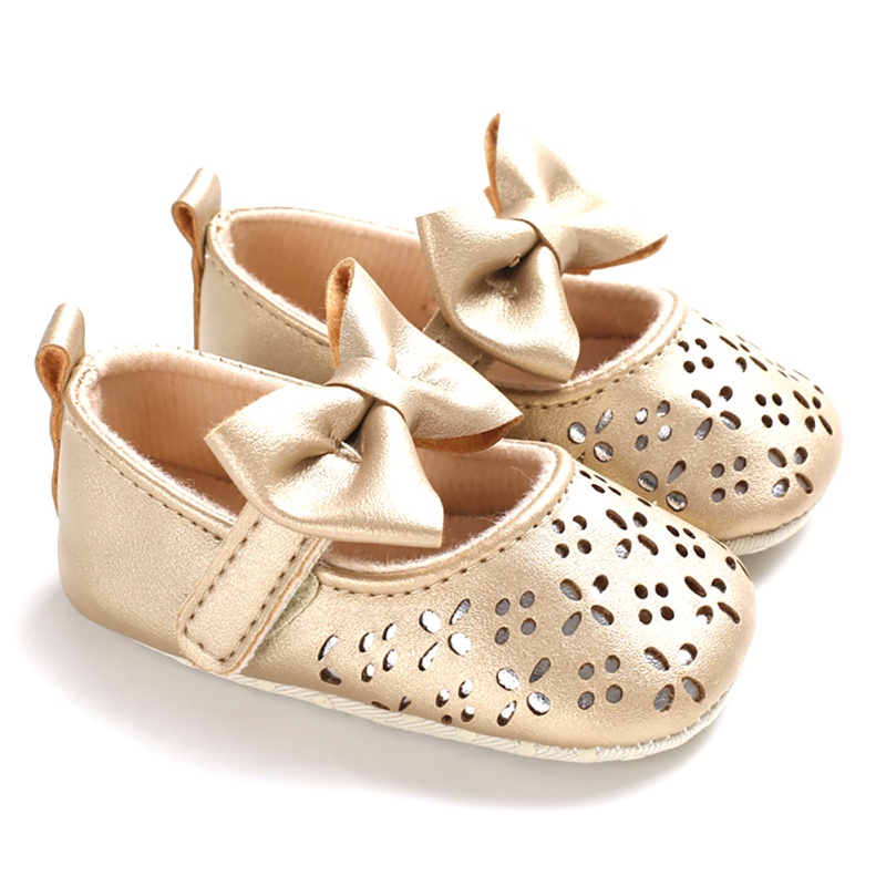 Baby Girls Breathable Bow Design Anti-Slip Shoes Casual Sneakers Toddler Soft Soled First Walkers, Gold
Baby Girls Breathable Bow Design Anti-Slip Shoes Casual Sneakers Toddler Soft Soled First Walkers, Gold
