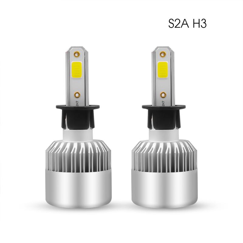 S2 2X LED bulbs Car Headlights H7 H4 H1 H8 H11 HB3 9005 HB4 9006 White Color Auto head light 72W 2 or 3 side Headlamp Cob Chip
S2 2X LED bulbs Car Headlights H7 H4 H1 H8 H11 HB3 9005 HB4 9006 White Color Auto head light 72W 2 or 3 side Headlamp Cob Chip
