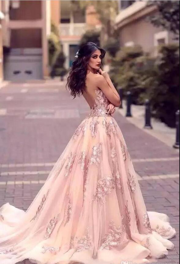 New Sexy Deep V-neck Arabic Mermaid Evening Dresses With Overskirts Lace Appliques Side Split Backless Prom Dress Tulle Red Carpet Gowns