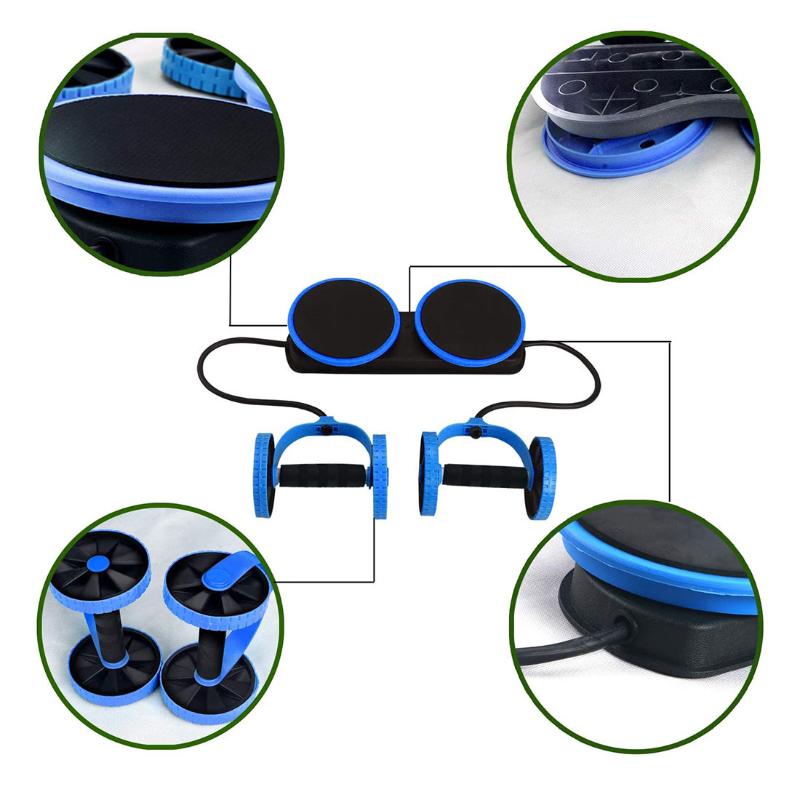 Multifunctional Abdominal Wheel Double Wheel Tension Twist Waist Plate Double Abdominal Lady Fitness Equipment Beaut, Blue
Multifunctional Abdominal Wheel Double Wheel Tension Twist Waist Plate Double Abdominal Lady Fitness Equipment Beaut, Blue