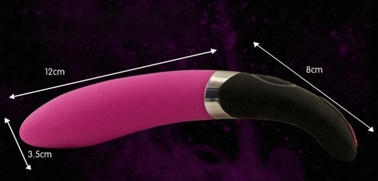 Rechargeable Vibrators Silica gel Massage rod Female masturbation device with 5 Vibration models Adult sex products JJD0008