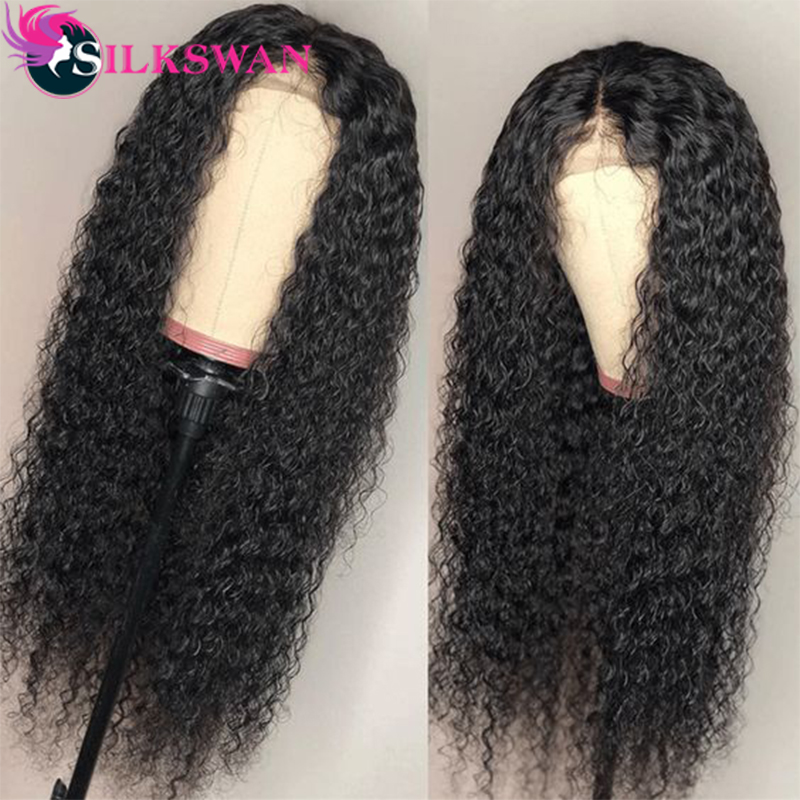 Silkswan Hair Jerry Curly 13x4 Lace Front Wigs 150% Density or 250% Density Pre-plucked Natural Baby Hair Brazilian Human, Natural color
Silkswan Hair Jerry Curly 13x4 Lace Front Wigs 150% Density or 250% Density Pre-plucked Natural Baby Hair Brazilian Human, Natural color