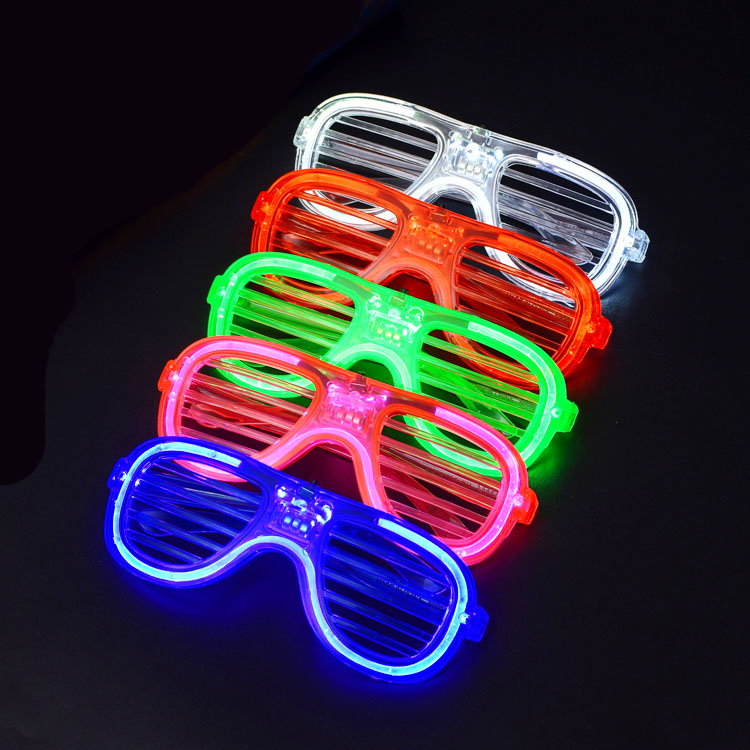 LED Lighted Shutter Glasses Party Rave Toys Flashing Glasses Halloween Supplies Luminous Glasses
LED Lighted Shutter Glasses Party Rave Toys Flashing Glasses Halloween Supplies Luminous Glasses