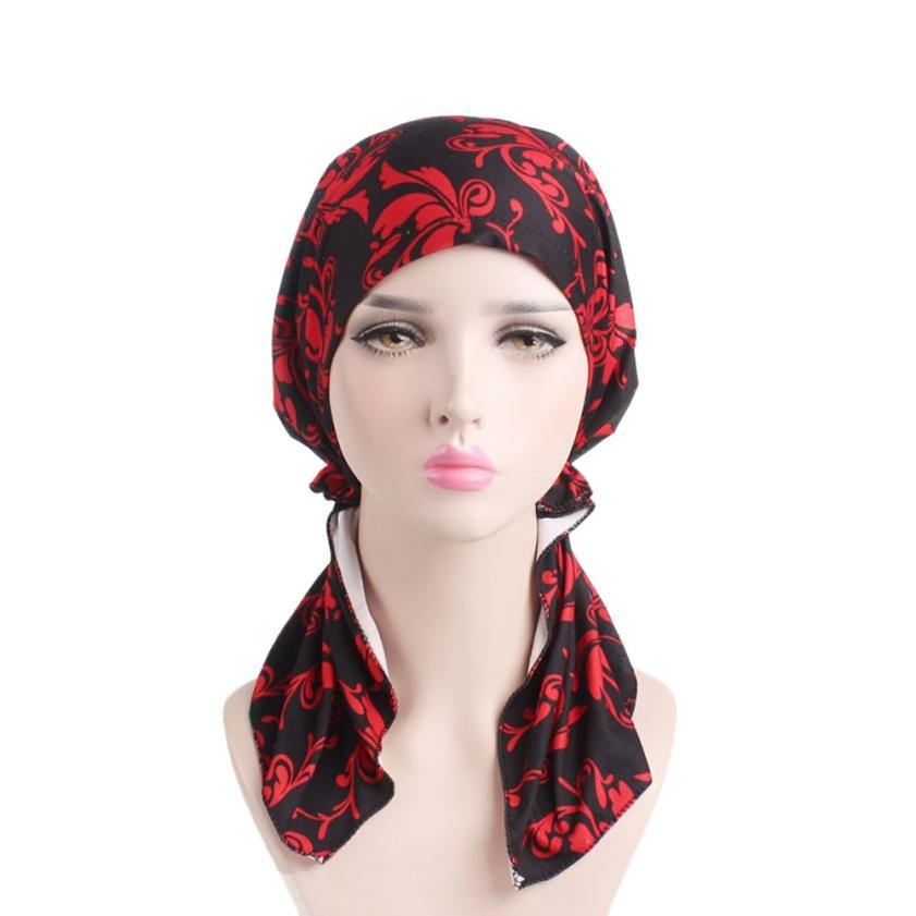 Floral Bandanas Women Lace Turban Hat India Cap Muslim Hats Hairnet Chemo Cap Flower Bonnet for Women Touca cappelli donna 2019, Multicolor
Floral Bandanas Women Lace Turban Hat India Cap Muslim Hats Hairnet Chemo Cap Flower Bonnet for Women Touca cappelli donna 2019, Multicolor