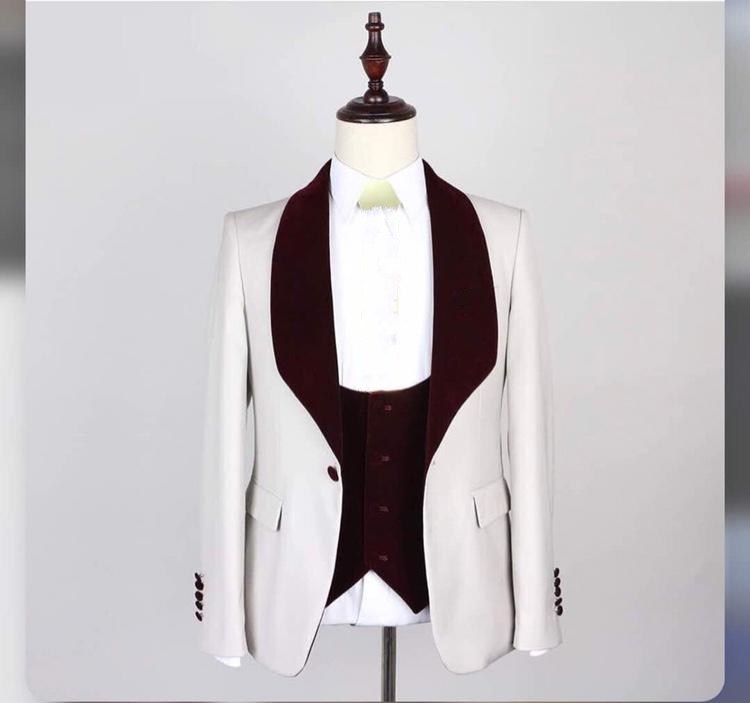 Classic Shawl Lapel Wedding Tuxedos Slim Fit Suits For Men Groomsmen Suit Three Pieces Cheap Prom Formal Suits (Jacket+Pants+Vest+Tie) 559, Same as image
Classic Shawl Lapel Wedding Tuxedos Slim Fit Suits For Men Groomsmen Suit Three Pieces Cheap Prom Formal Suits (Jacket+Pants+Vest+Tie) 559, Same as image