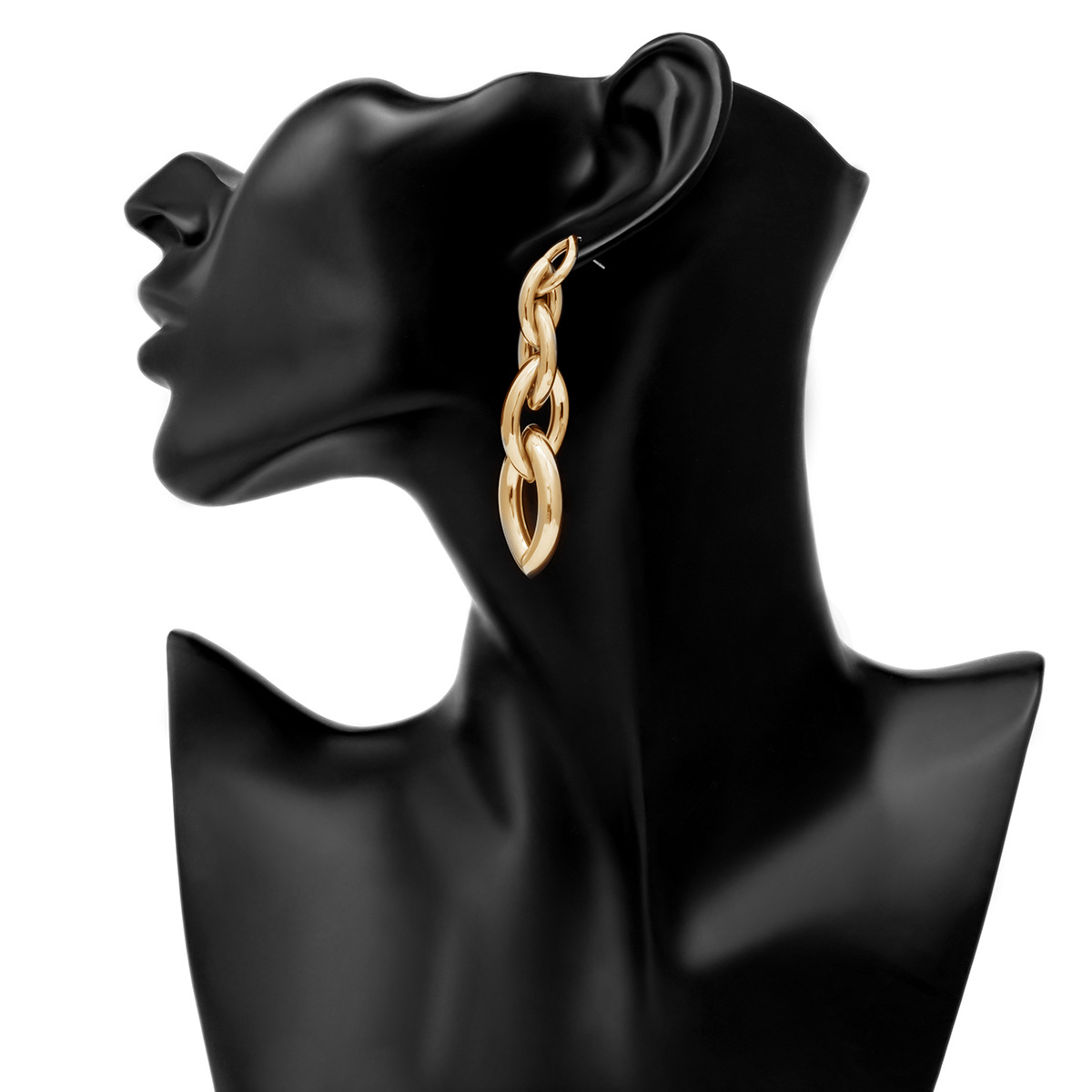 Fashion-Europe and the United States cross-border jewelry pendant earrings simple long irregular chain earrings women