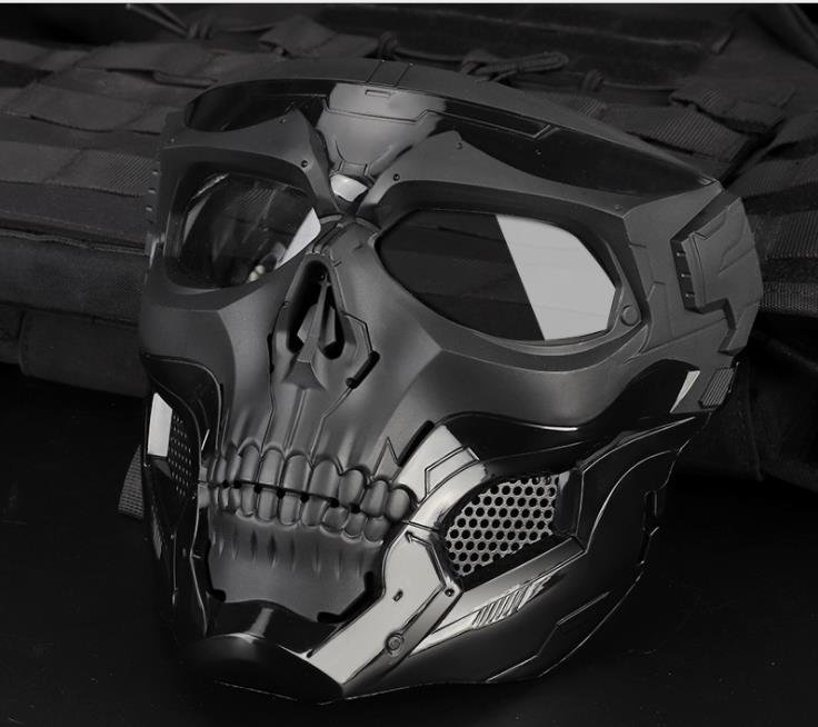 outdoor enthusiasts fashion army Tactical Gear mask Tactical Hood camping soldier equipment, Green
