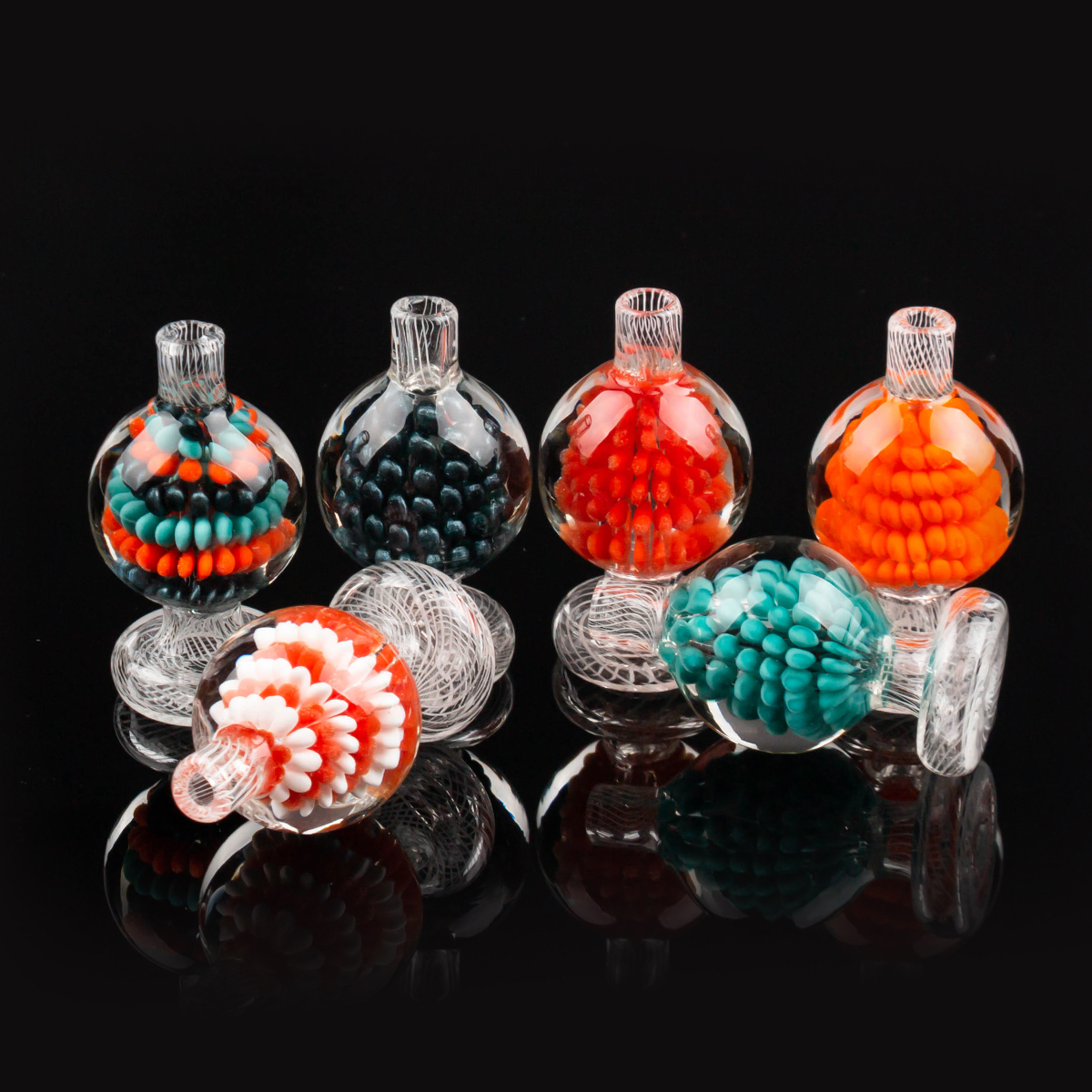 Smoking Accessories Flower Carb Cap Colorful Glass Bubble Ball caps For Beveled edge quartz banger dab rig water bong
Smoking Accessories Flower Carb Cap Colorful Glass Bubble Ball caps For Beveled edge quartz banger dab rig water bong