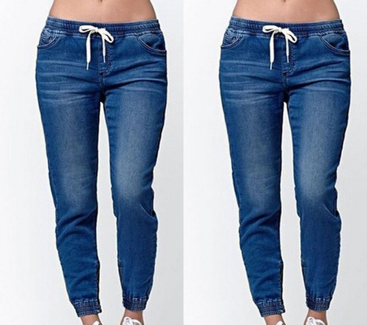 Summer New Women Jeans Denim Pants Fashion Sexy Black Blue Trousers Designer Jeans Plus Size S-5XL