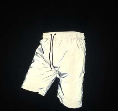 Harem Pants Cross-pants Night Shining Reflective Safe Flash Luminous Jogger Outdoor Sport Men Short Running Pant, White;black
Harem Pants Cross-pants Night Shining Reflective Safe Flash Luminous Jogger Outdoor Sport Men Short Running Pant, White;black
