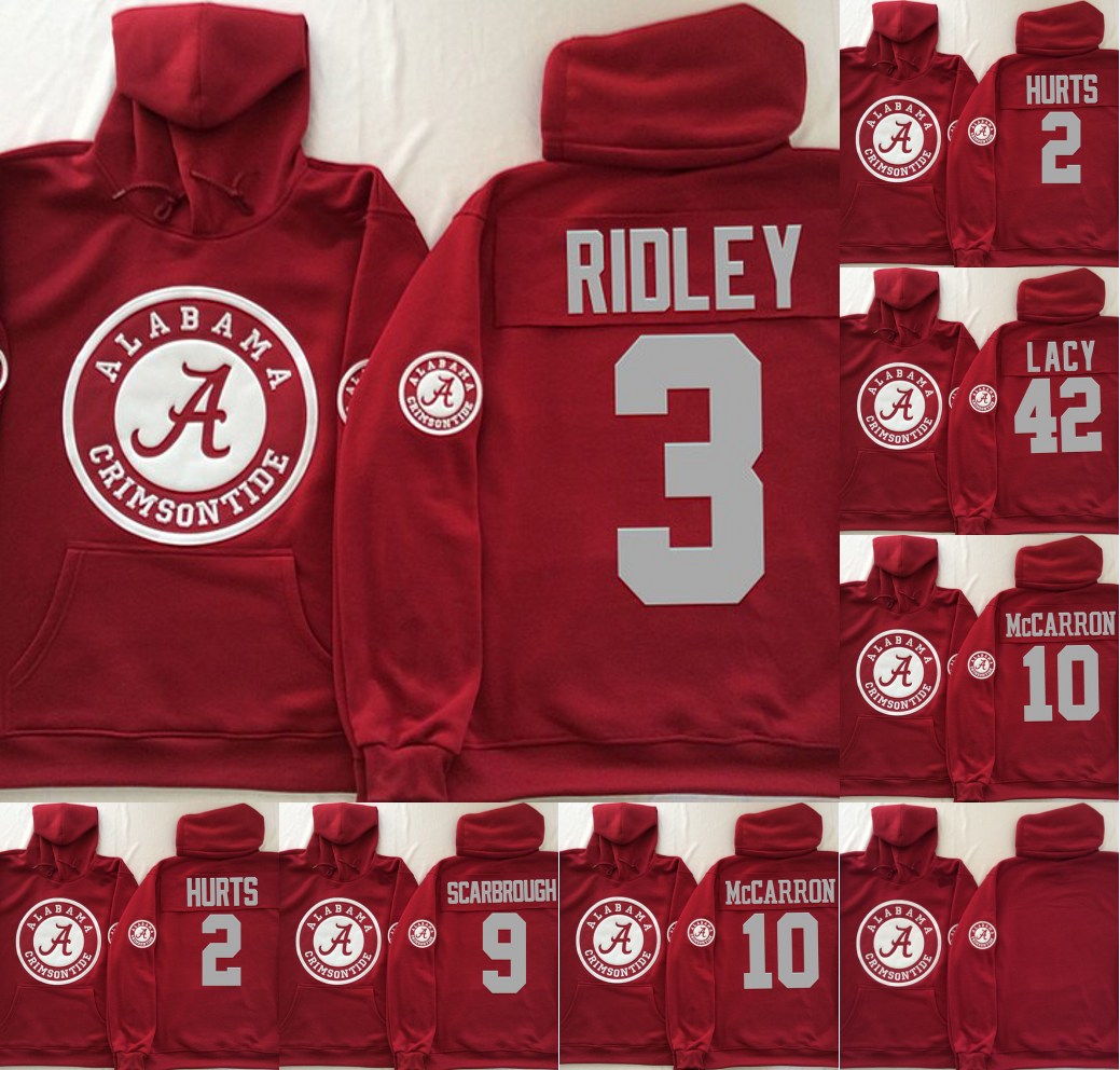 NCAA Alabama Crimson Tide Hoodie Jersey 2 Jalen Hurts 9 Bo Scarbrough 10 A.J McCarron 12 Joe Namath Football Sweatershirt Jerseys
NCAA Alabama Crimson Tide Hoodie Jersey 2 Jalen Hurts 9 Bo Scarbrough 10 A.J McCarron 12 Joe Namath Football Sweatershirt Jerseys