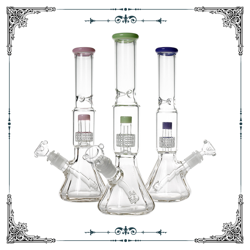 12.5 inches Diamond base glass bong pink showerhead percolator glass bong water pipe glass smoking pipes Hookah ice catcher bongs with bowl
12.5 inches Diamond base glass bong pink showerhead percolator glass bong water pipe glass smoking pipes Hookah ice catcher bongs with bowl