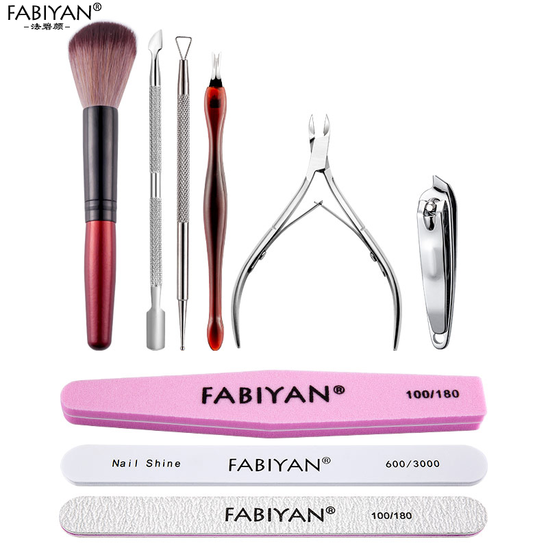 Nail Art Files Buffer Sanding Kit Cuticle Pusher Nipper Scissor Dead Skin Remover Dotting Pen Cleaning Brush Manicure Set Tool
Nail Art Files Buffer Sanding Kit Cuticle Pusher Nipper Scissor Dead Skin Remover Dotting Pen Cleaning Brush Manicure Set Tool