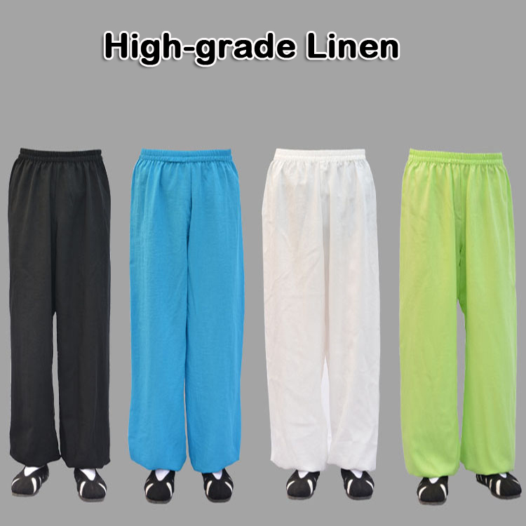 High-grade Linen Wudang tai chi pants martial arts Yoga practice performance trousers morning exercise for men women, No 003
High-grade Linen Wudang tai chi pants martial arts Yoga practice performance trousers morning exercise for men women, No 003