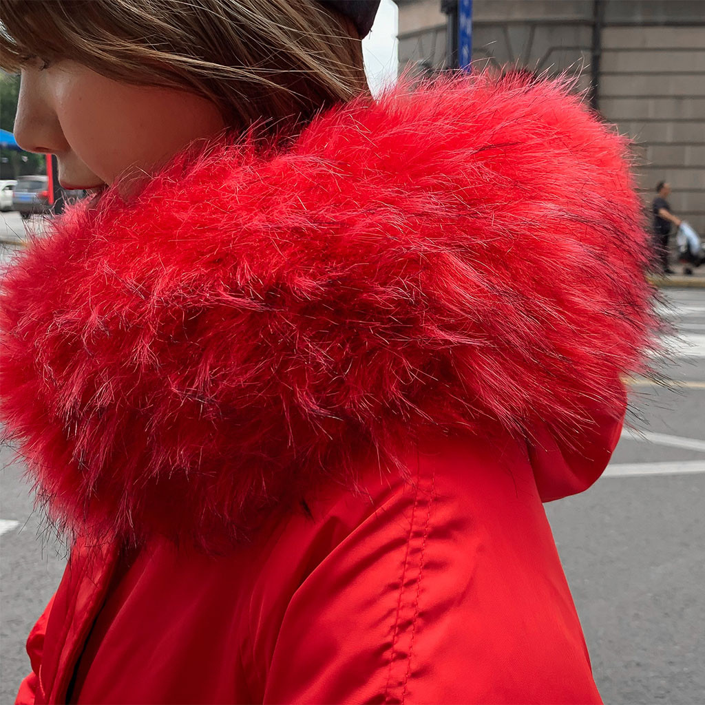 Women Coat And Jackets Winter Warm Loose Thick Long Parkas Hooded Faux Fur Double-sided Wear Women Bubble Jacket Coats Clothes