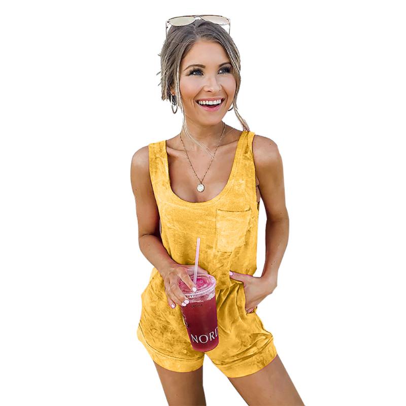 European And American-Style Women's New Hot Selling Solid Color Slim-One-piece Shorts Casual Pants, Blue
European And American-Style Women's New Hot Selling Solid Color Slim-One-piece Shorts Casual Pants, Blue