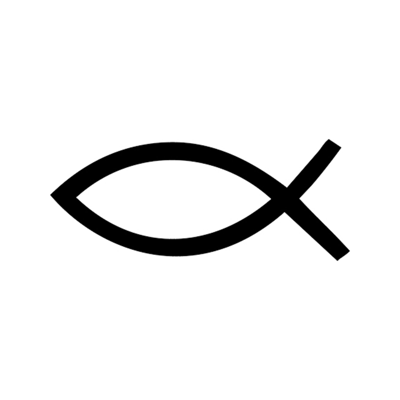 Car Sticker Church Fish Symbol Jesus Fish Faith Sticker Vinyl Car Packaging Accessories Product Decal Decoration, Color
Car Sticker Church Fish Symbol Jesus Fish Faith Sticker Vinyl Car Packaging Accessories Product Decal Decoration, Color