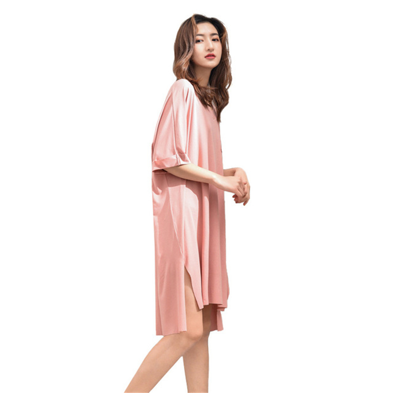 Add fat to increase the size Sleepwear spring and summer loose cotton nightdress home clothes can be worn outside, White
Add fat to increase the size Sleepwear spring and summer loose cotton nightdress home clothes can be worn outside, White