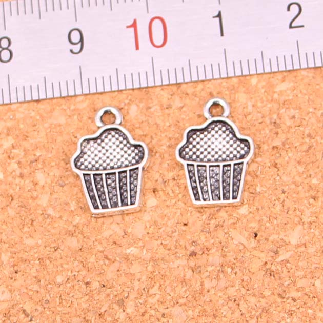 175pcs Charms cupcake ice cream Antique Silver Plated Pendants Making DIY Handmade Tibetan Silver Jewelry 15*10mm, Bronze;silver
175pcs Charms cupcake ice cream Antique Silver Plated Pendants Making DIY Handmade Tibetan Silver Jewelry 15*10mm, Bronze;silver