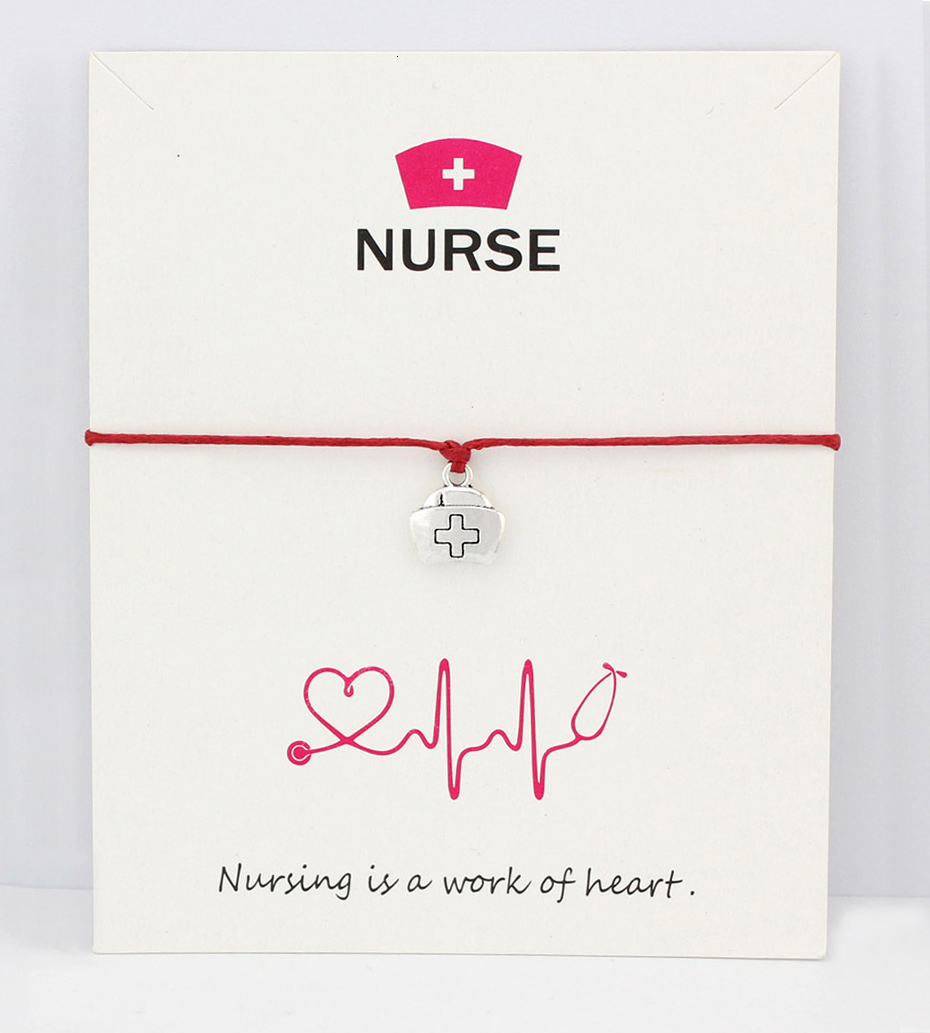 Medical Nurse Hat Ot Lpn Emt Rn Antique Silver Charm Card Bracelets Blue Mint Blue Red Women Men Jewelry Many Styles Choose
Medical Nurse Hat Ot Lpn Emt Rn Antique Silver Charm Card Bracelets Blue Mint Blue Red Women Men Jewelry Many Styles Choose
