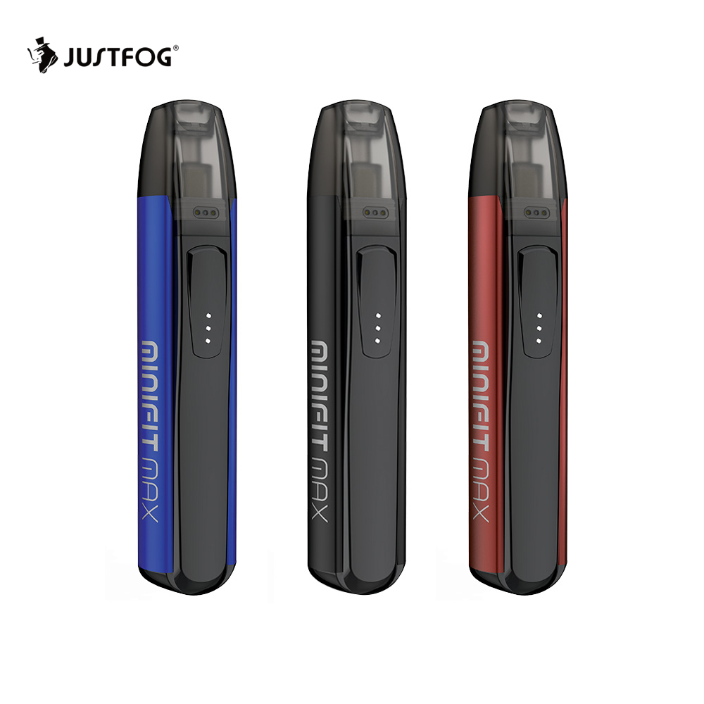 JUSTFOG Minifit Max Pod Kit 650mAh Built in Battery With 1.5ml Capacity Pod Cartridge 1.6ohm Coil 100% Authentic
JUSTFOG Minifit Max Pod Kit 650mAh Built in Battery With 1.5ml Capacity Pod Cartridge 1.6ohm Coil 100% Authentic