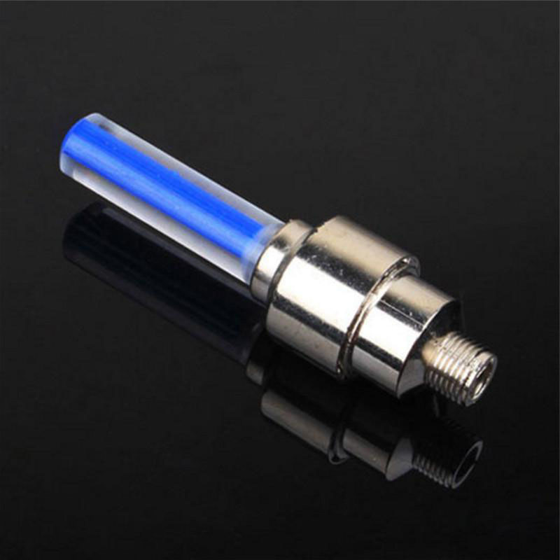 Bolt Car Bike Motorcycle LED Wheel Tire Vaes Cap Light Stem Air Caps Neon Lamp Anti-Dust Cover Colorful Auto Accessories Cars Decor