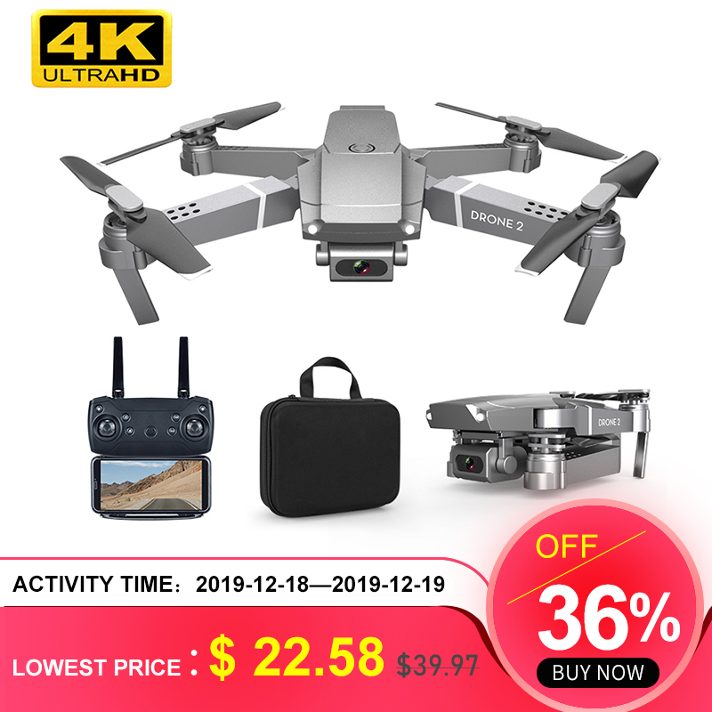 Drone HD wide angle 4K WIFI 1080P FPV video live Recording Quadcopter Height To maintain Camera Toys