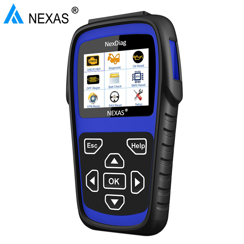 Nexas ND603 For OBD2 Scanner Car Full System Diagnostic ABS TPMS EPB Reset Auto Scan Code Reader Car Diagnostic Tool
Nexas ND603 For OBD2 Scanner Car Full System Diagnostic ABS TPMS EPB Reset Auto Scan Code Reader Car Diagnostic Tool
