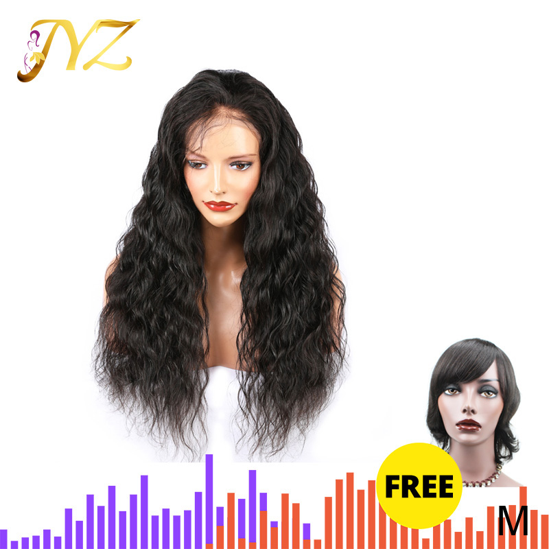 Buy 1 Send 1 JYZ 13x4 Lace Front Human Hair Wigs Loose Deep Wave Lace Wigs Middle Ratio Brazilian Remy Hair Wig For Black Women, Natural color
Buy 1 Send 1 JYZ 13x4 Lace Front Human Hair Wigs Loose Deep Wave Lace Wigs Middle Ratio Brazilian Remy Hair Wig For Black Women, Natural color