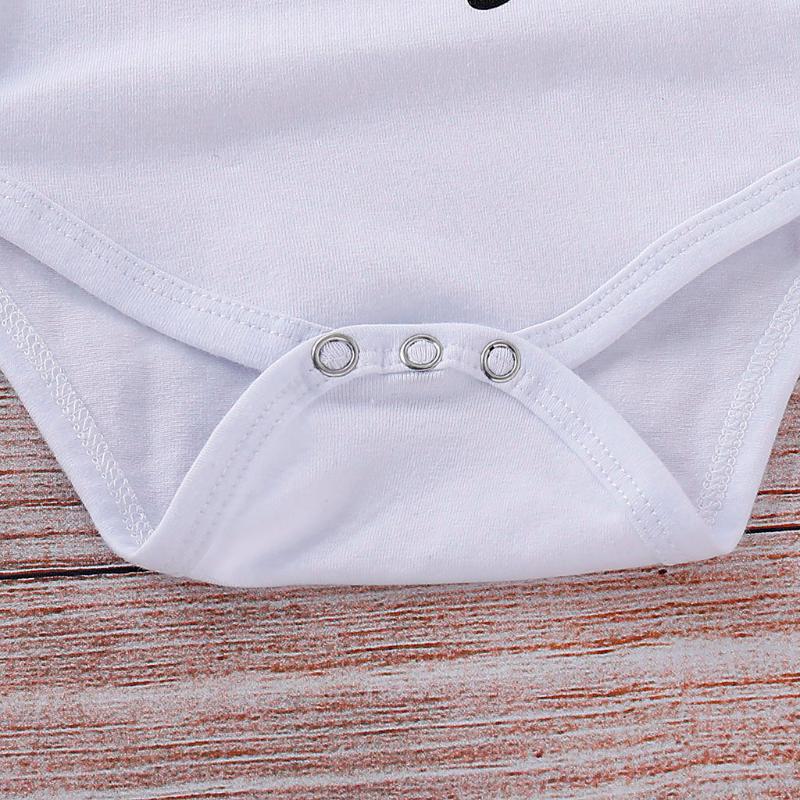 Newborn Baby Set Boys Girls Happy Mothers Day Letter Printing Bodysuit+pants+butterfly-knot Headband Outfit Toddler Clothing Set